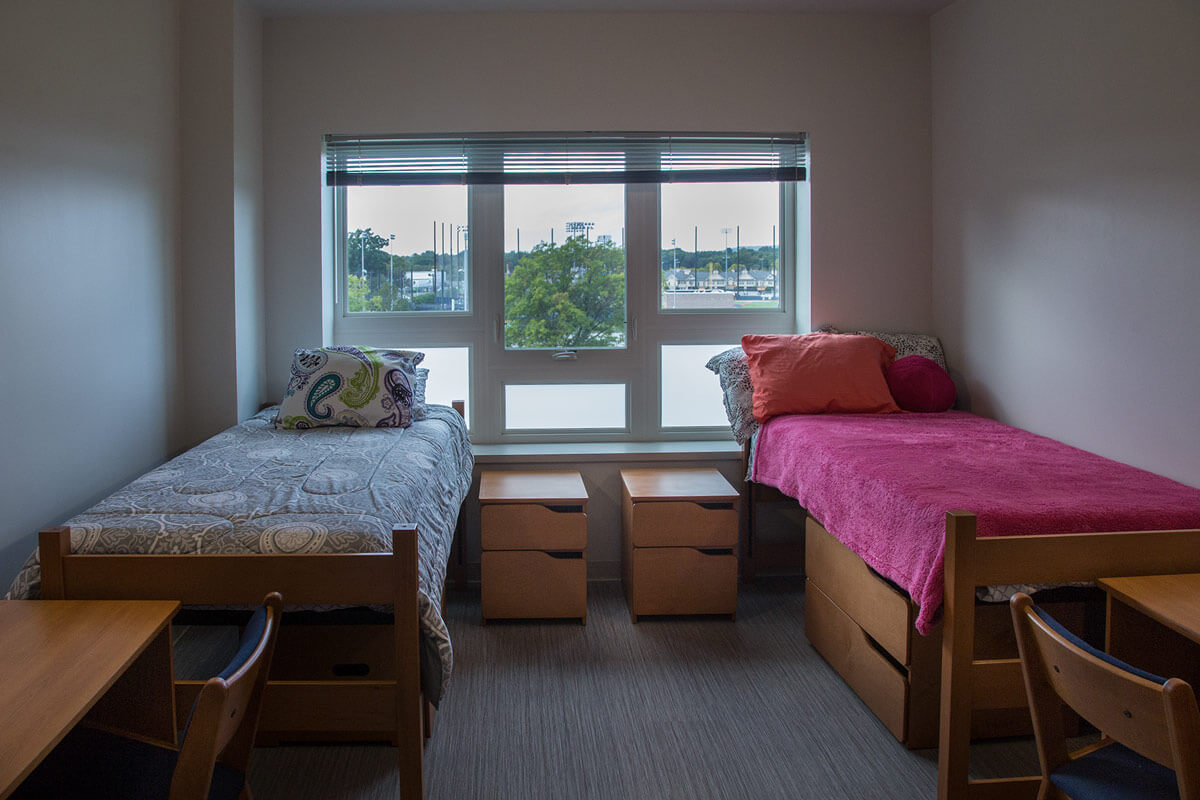 Kean University Student Housing Room