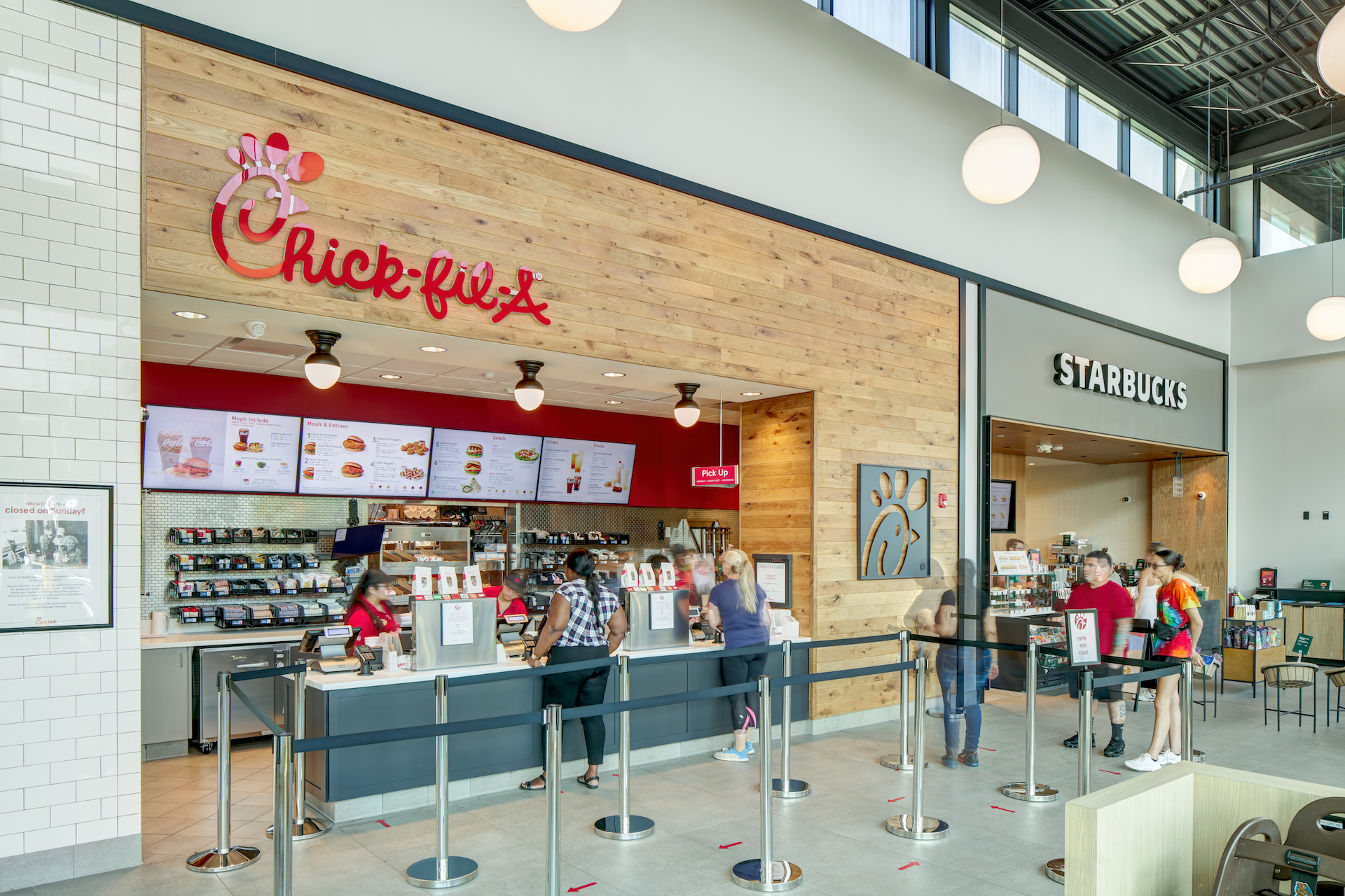 Chick-fil-A Opens At Garden State Plaza